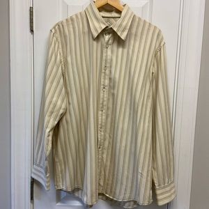 Designer Indigo Palms Men’s Shirt